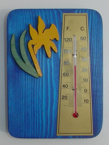 Mini Daffodil Thermometer