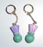 Thistle keyring