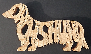 long haired dachshund Puzzle