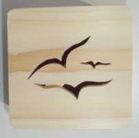 Seagull design - view of lid