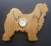 Shaped Tibetan terrier Clock